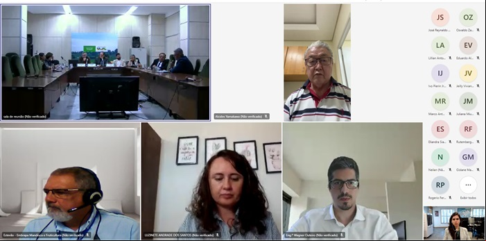 Câmaras aconteceram de forma presencial e online.