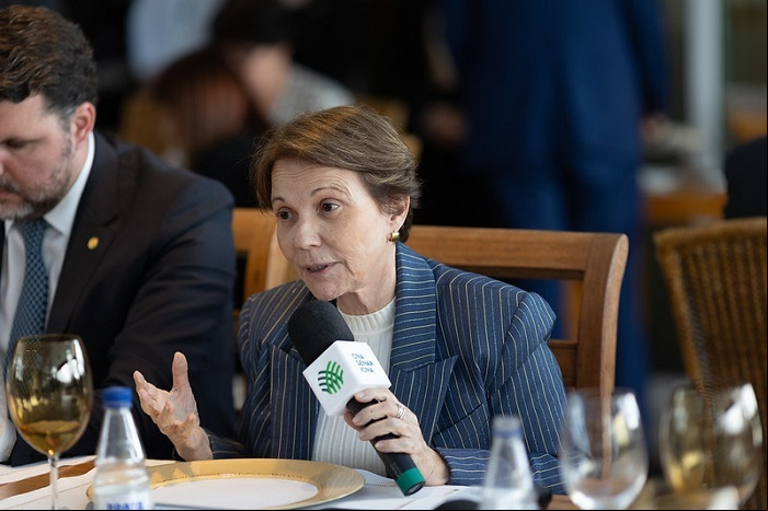 Senadora Tereza Cristina foi autora do requerimento de urgência para votação