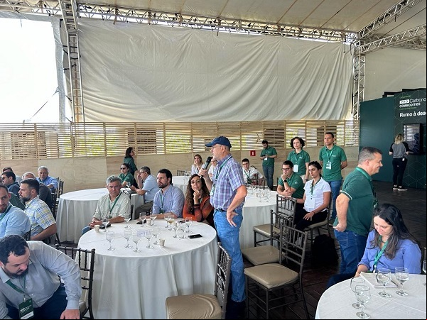 Ricardo Arioli, durante o lançamento do projeto do Pro Carbono Commodities