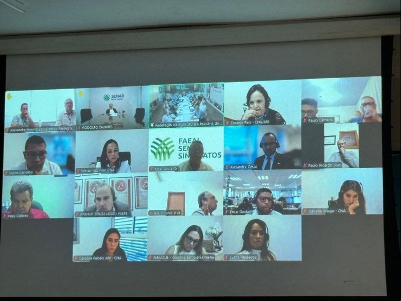 Reunião aconteceu em formato híbrido.